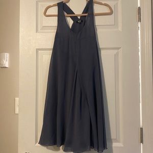 Blue asos dress